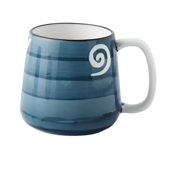 Tasse en céramique peinte à la main