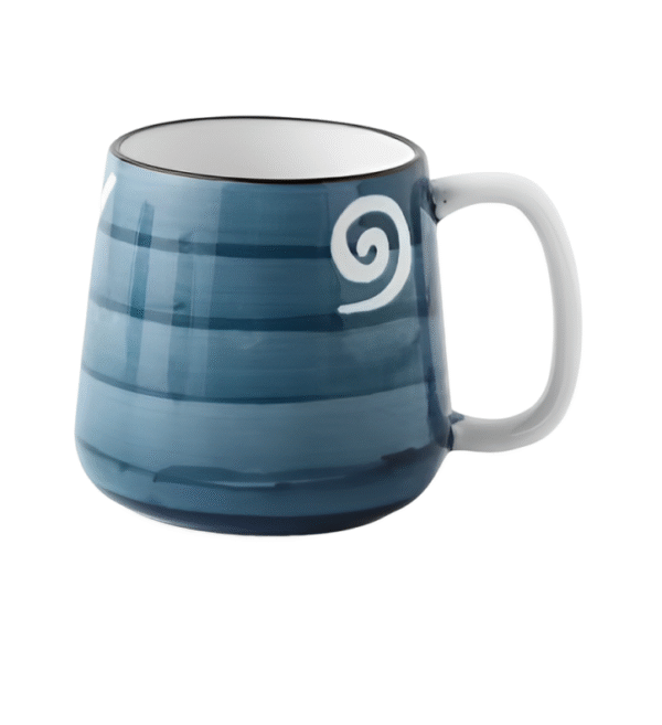 Tasse en céramique peinte à la main